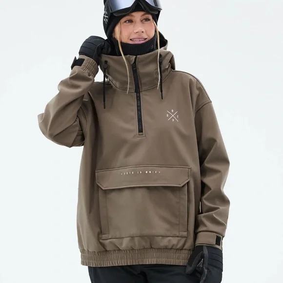 Cyclone Snowboard Jacket Women Walnut - Picture 3 of 5